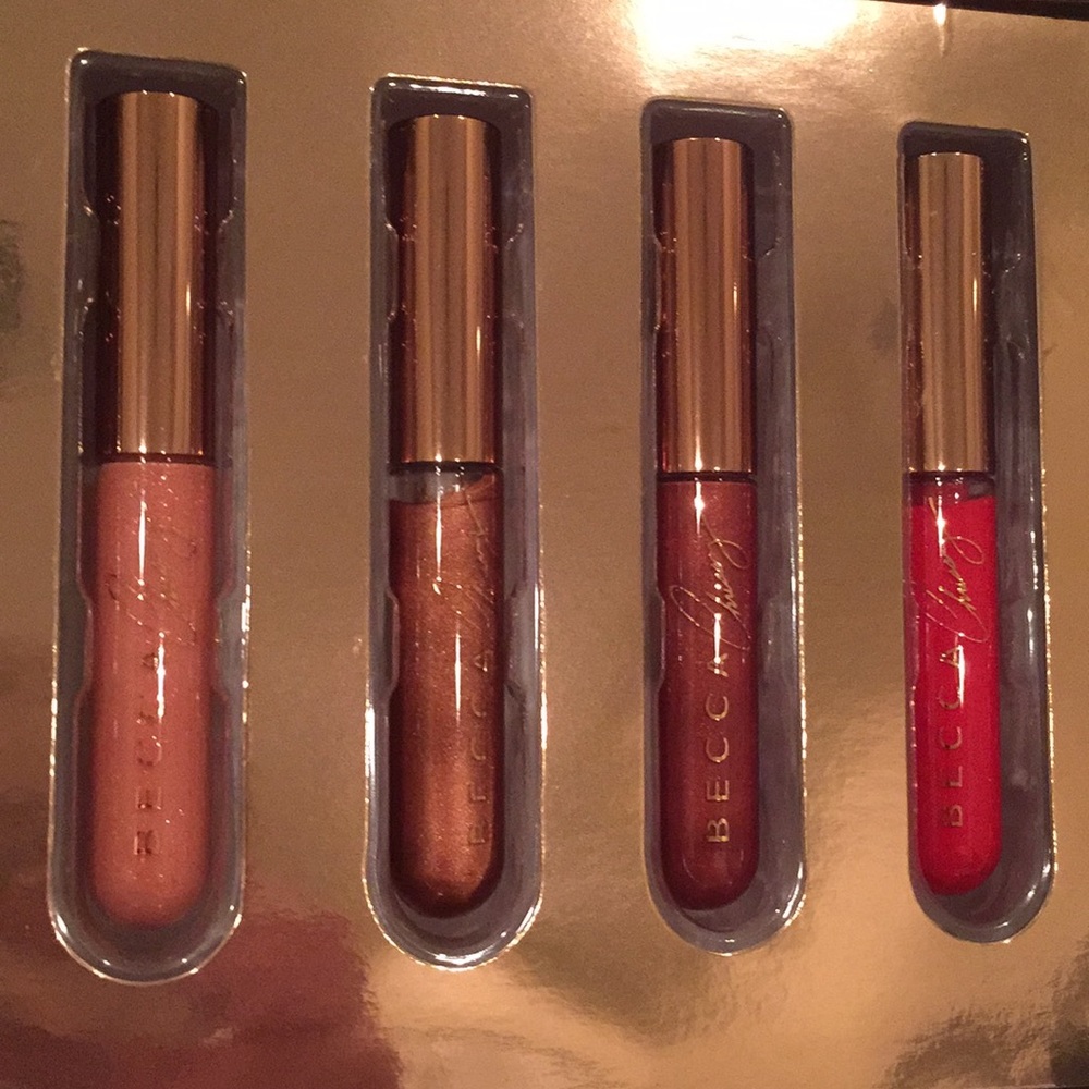 💋 BECCA Lip Glow Gloss Set. New. 💋 - Picture 4 of 7
